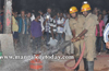LPG cylinder fire at Thokkottu